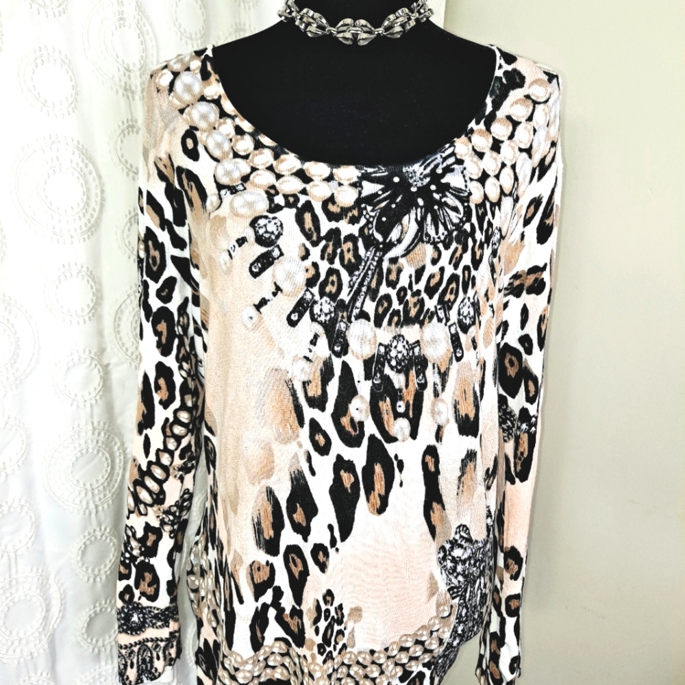 Victor Costa Sweater Sz L-XL